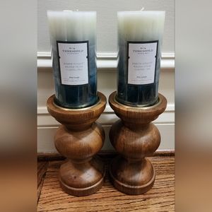 Threshold candles and stands